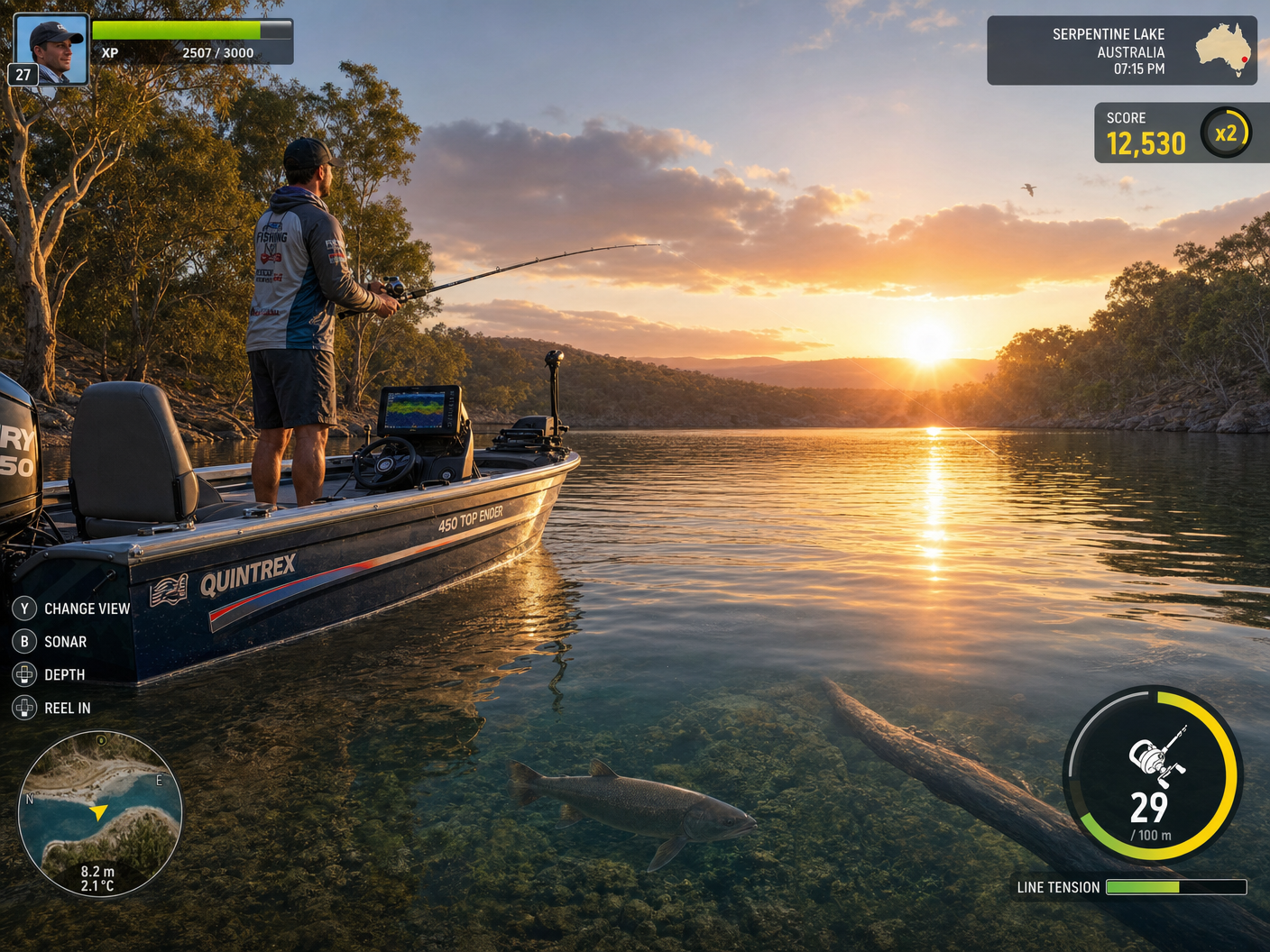 Aussie Angler Pro — fishing simulator screenshot